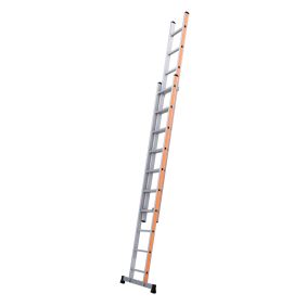Skyworks 2-delige Opsteekladder 2x10 – 4.91m | Pro Kwaliteit