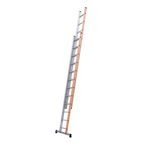 Skyworks 2-delige Opsteekladder 2x12 – 6.03m | Pro Kwaliteit
