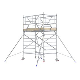 Skyworks Rolsteiger Professioneel CarbonDeck 135x305 4,2 m werkhoogte Dubbele Voorloopleuning