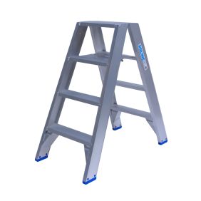 Solide dubbel oploopbare trap 4 treden