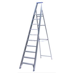 Solide enkel oploopbare trap 10 treden