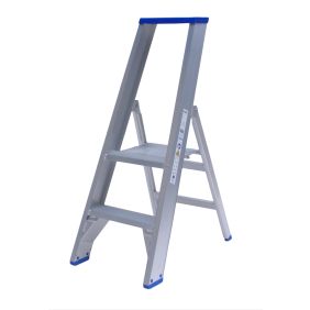 Solide enkel oploopbare trap 2 treden