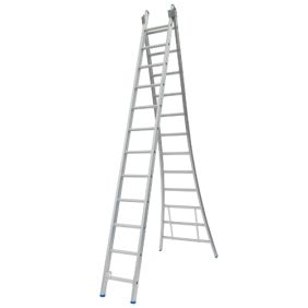 Solide 2-delige ladder
