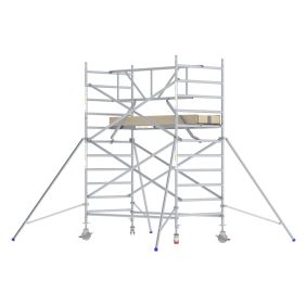 Rolsteiger 135x305 4,2m werkhoogte Enkele Voorloopleuning