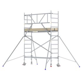 Rolsteiger Professioneel 75x185 4,2m werkhoogte Opbouw tegen Gevel