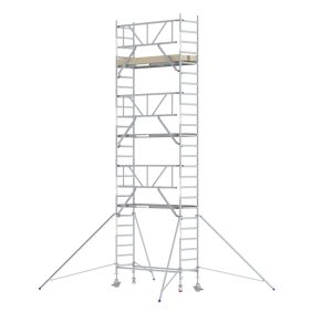 Rolsteiger Professioneel 75x185 8,2m werkhoogte Opbouw tegen Gevel