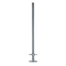 Steigervoet 100 cm met stalen spindel