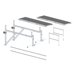 Uitwijkconsole 135x245 Compleet CarbonDeck Universeel