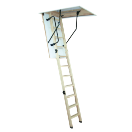 DOLLE Bodentreppe wärmegedämmt 120 x 70 cm U-Wert 0,77 Lichte Raumhöhe bis 285 cm
