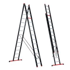 Altrex Mounter 2-delige reformladder 2x14 sporten incl. stabiliteitsbalk