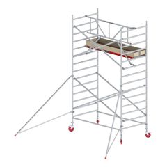 Altrex Rolsteiger Professioneel 135x185 5,2 m werkhoogte Enkele Voorloopleuning