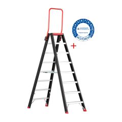 Altrex Taurus dubbel oploopbare trap (TDO) 8 treden incl. keuringssticker