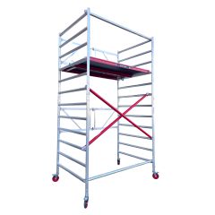 Altrex brede kamersteiger 4,5 meter werkhoogte (135x185 cm)