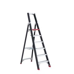 Altrex Taurus trap enkel oploopbaar 1x6 treden TGB6