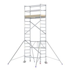Skyworks Vouwsteiger 5,7m werkhoogte incl. stabilisatoren + kantplankset