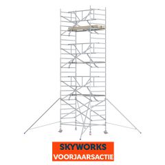 Skyworks Rolsteiger Professioneel 135CM Gevel Opbouw (ARBO norm)