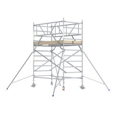 Skyworks Rolsteiger Professioneel CarbonDeck 135x305 4,2 m werkhoogte Dubbele Voorloopleuning