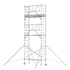 Rolsteiger Professioneel 75x185 7,2m werkhoogte Opbouw tegen Gevel