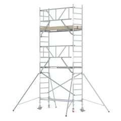 Rolsteiger Professioneel 90x245 6,2m werkhoogte Opbouw tegen Gevel