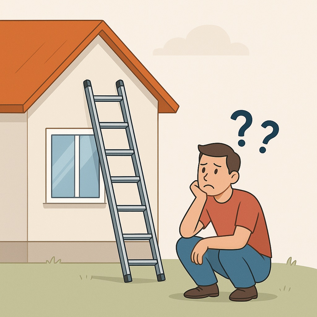 Ladder afmetingen uitgelegd: werkhoogte, stahoogte en opberglengte