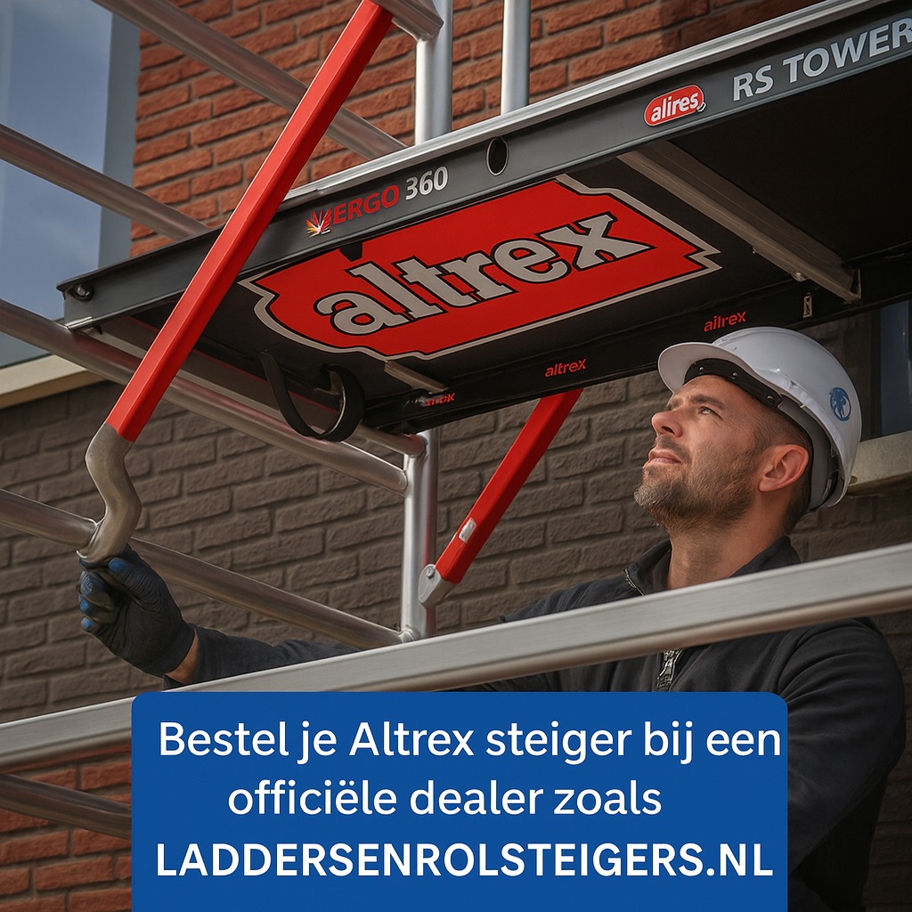 Waar koop ik een veilige Altrex rolsteiger met Fiber-Deck® vloer?